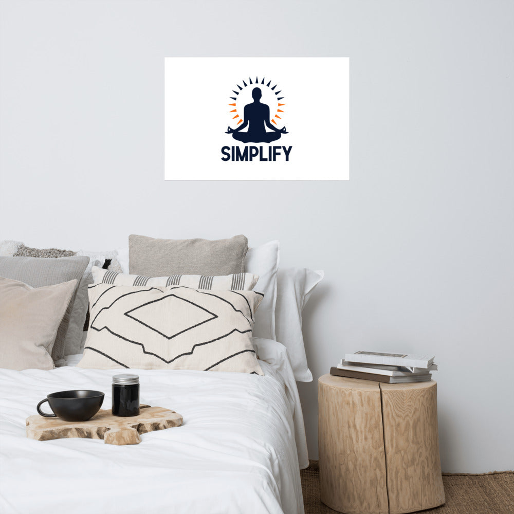 SIMPLIFY - Poster