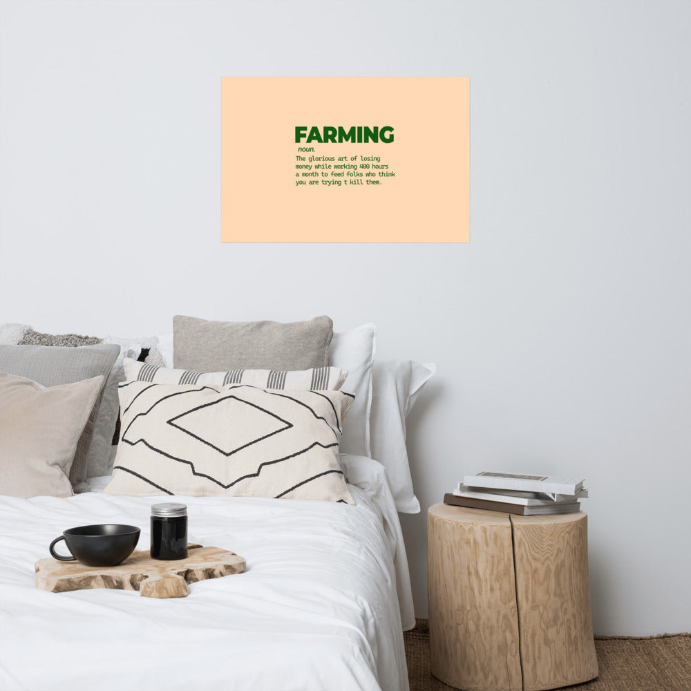 FARMING - Poster