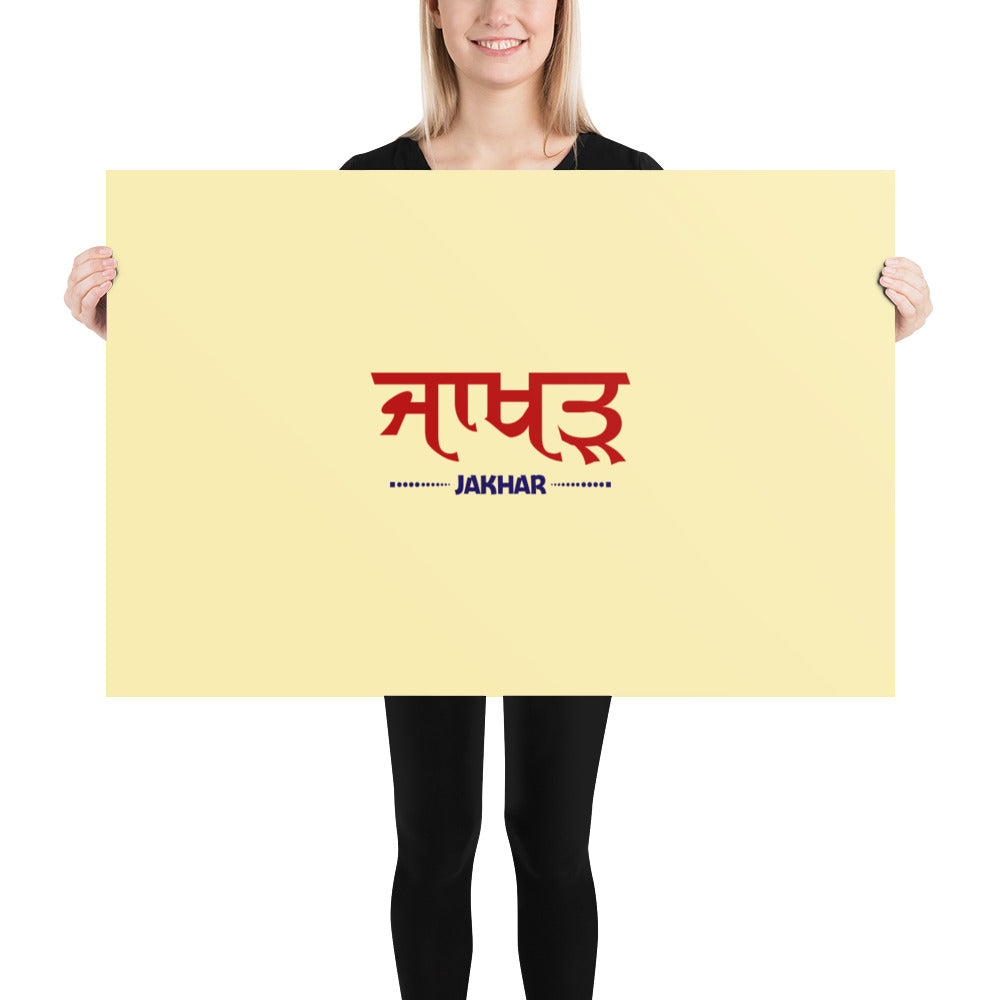 JAKHAR - Poster