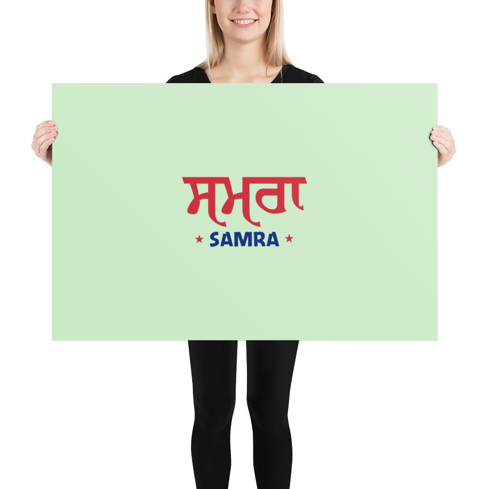 SAMRA - Poster