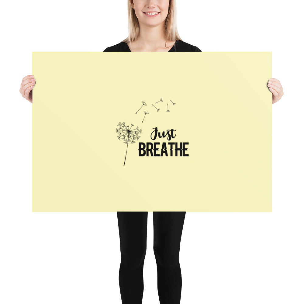 JUST BREATHE - Poster