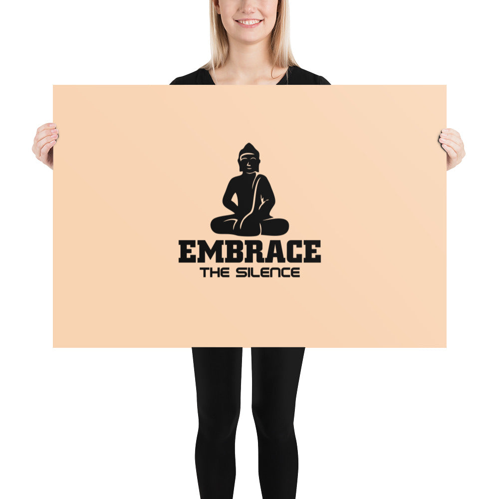 EMBRACE THE SILENCE - Poster