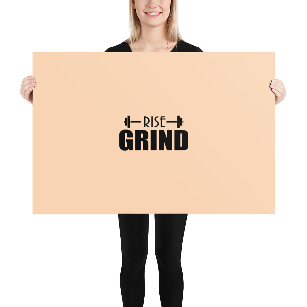 RISE GRIND - Poster