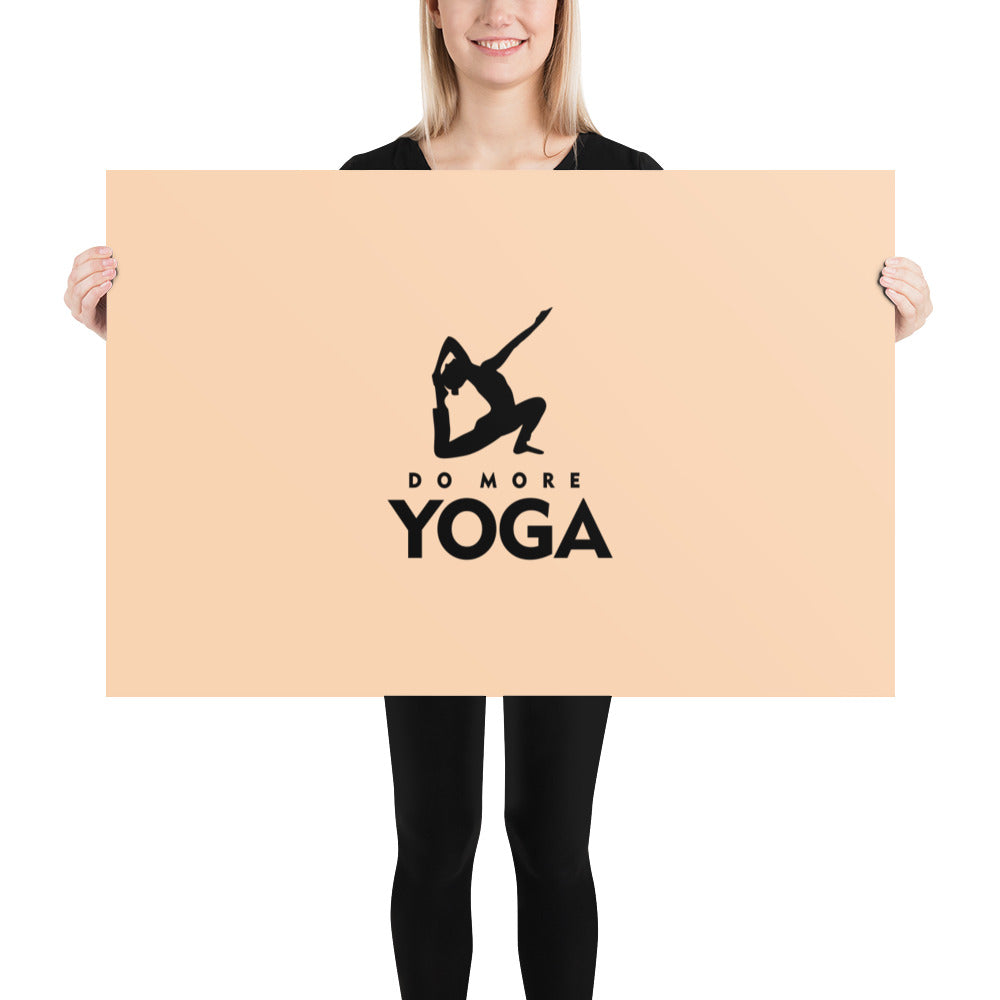 DO MORE YOGA - Poster