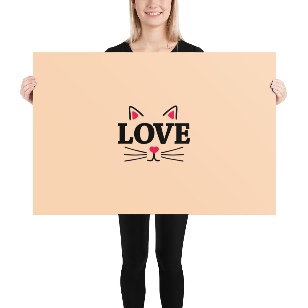 LOVE CATS - Poster