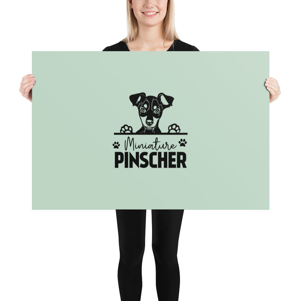 MINIATURE PINSCHER - Poster