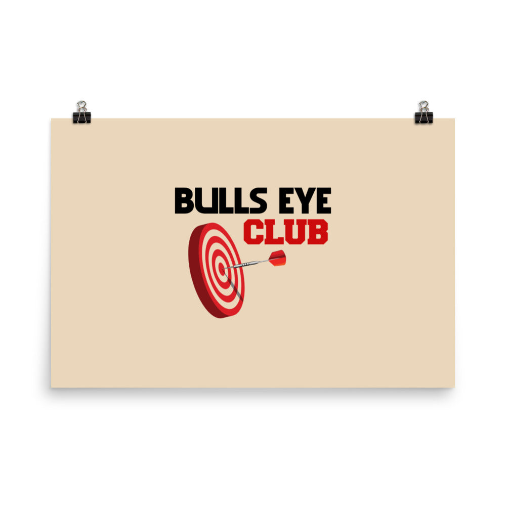 BULLS EYE CLUB - Poster