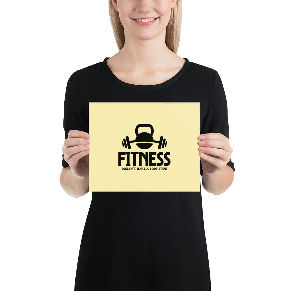 FITNESS - Poster