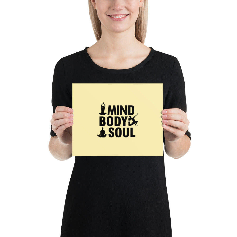 MIND BODY SOUL - Poster