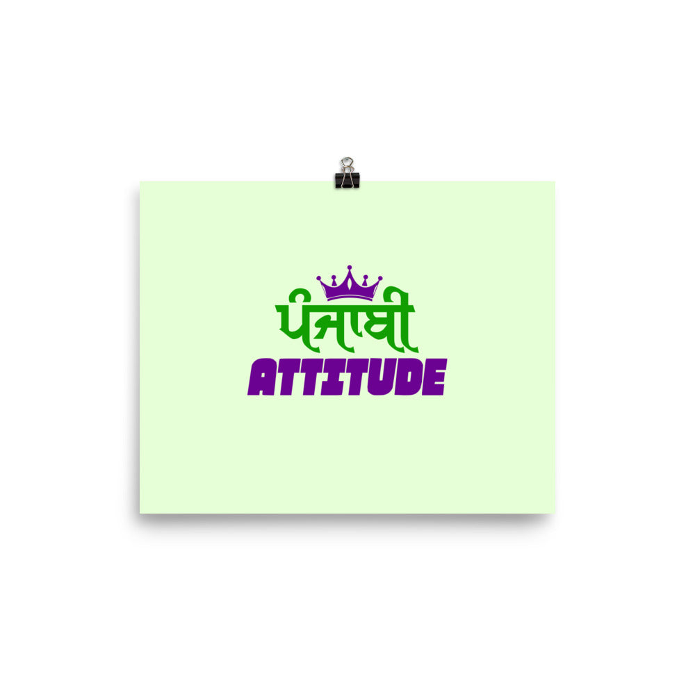 PUNJABI ATTITUDE - Poster