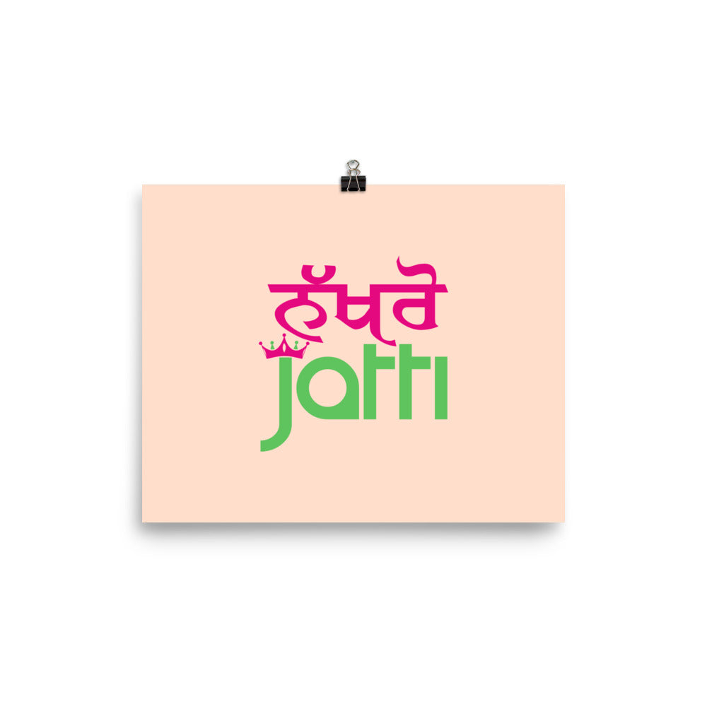 NAKHRO JATTI - Poster