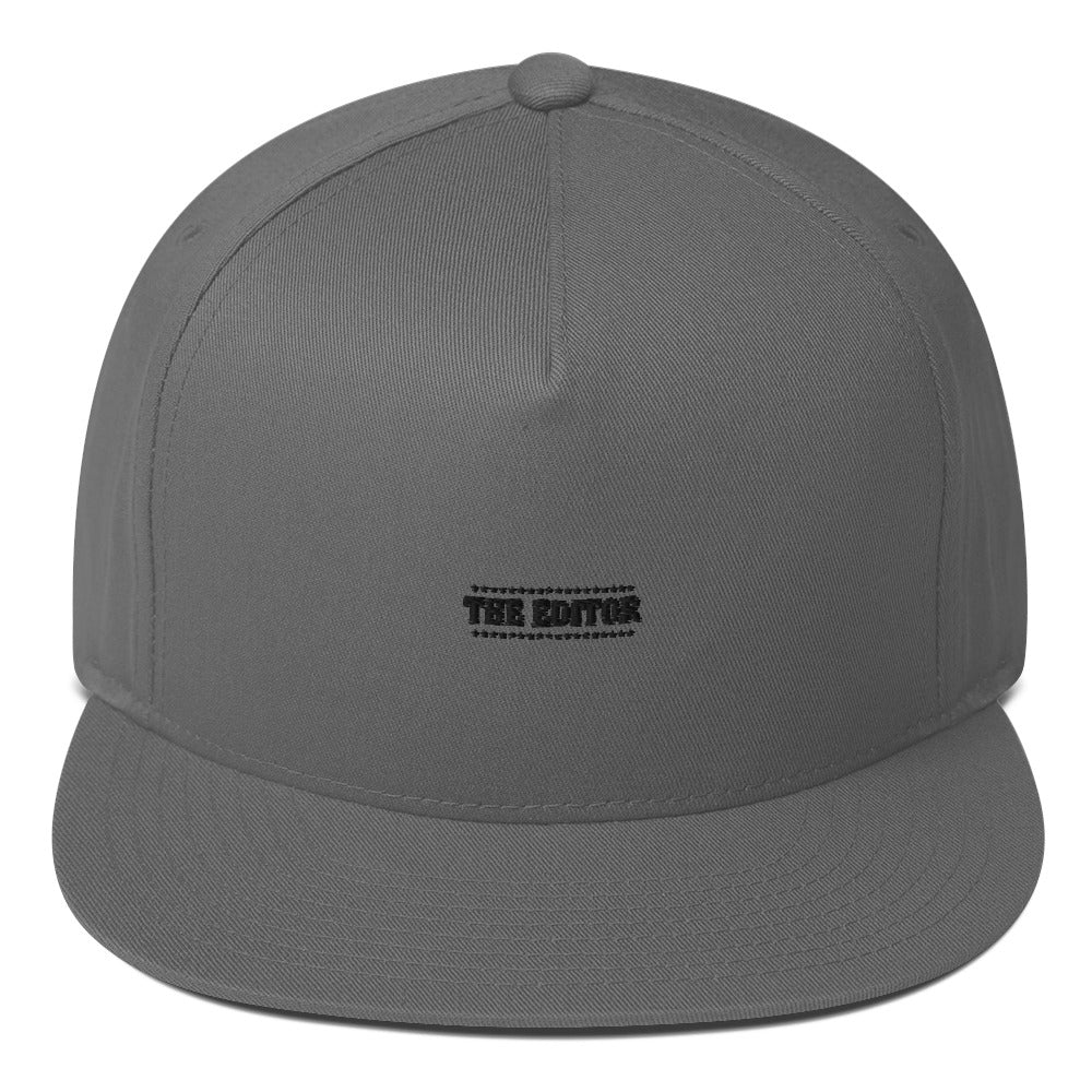 The Editor- Flat Bill Cap