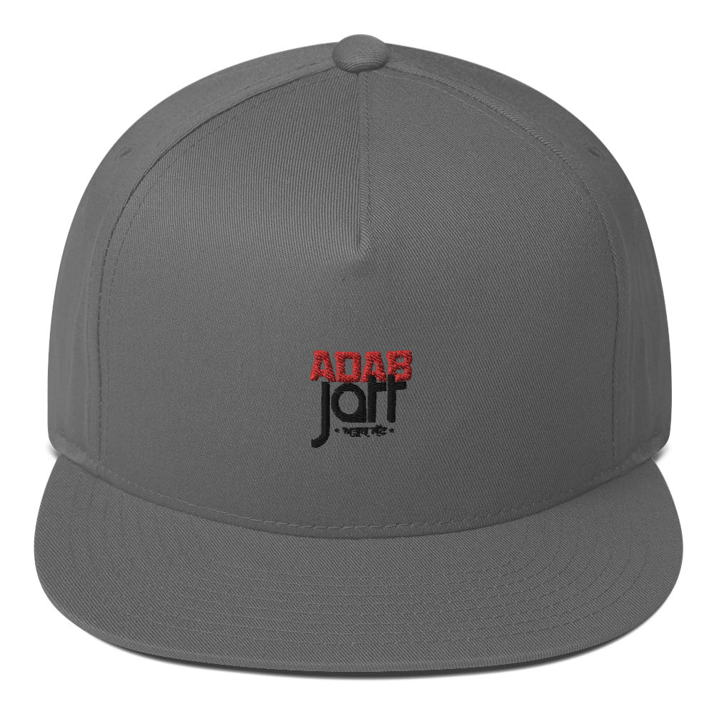 ADAB JATT - Flat Bill Cap