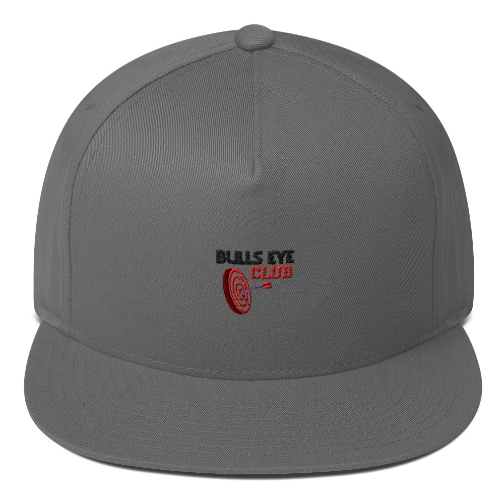 BULLS EYE CLUB - Flat Bill Cap