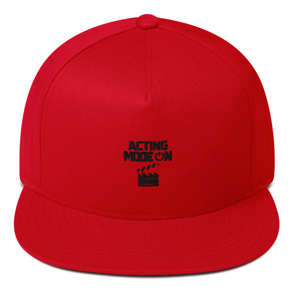 Acting mode - Flat Bill Cap