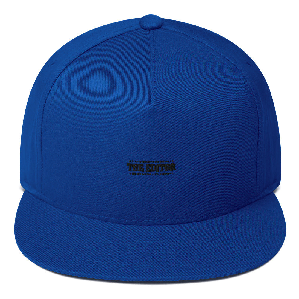 The Editor- Flat Bill Cap