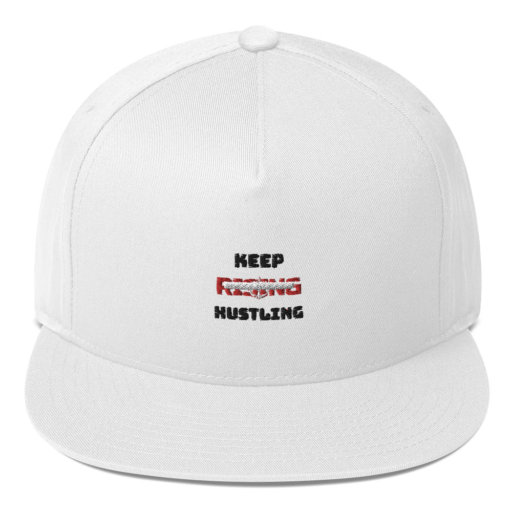 KEEP RISING HUSTLING - Flat Bill Cap