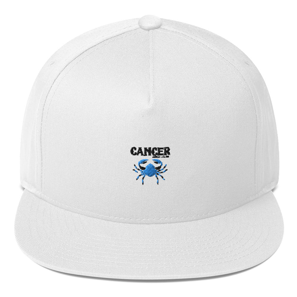 CANCER - Flat Bill Cap