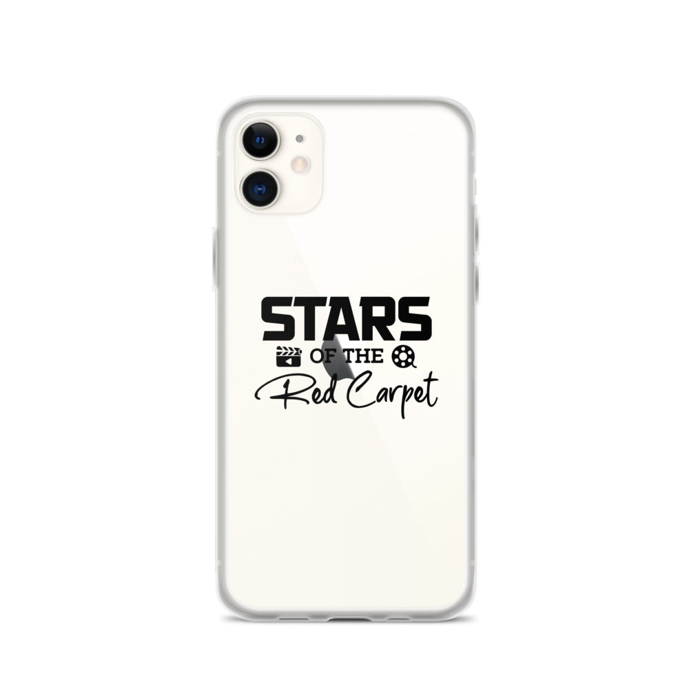 Stars of the red carpet- iPhone Case Transparent