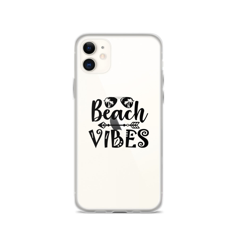 Beach Vibes- iPhone Case Transparent