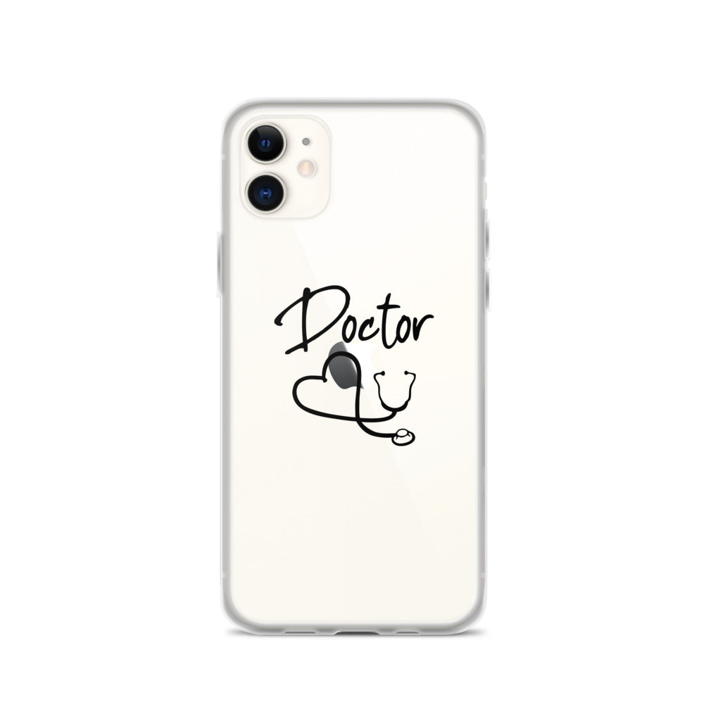 DOCTOR- iPhone Case Transparent