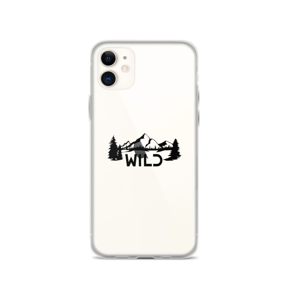 WILD- iPhone Case Transparent