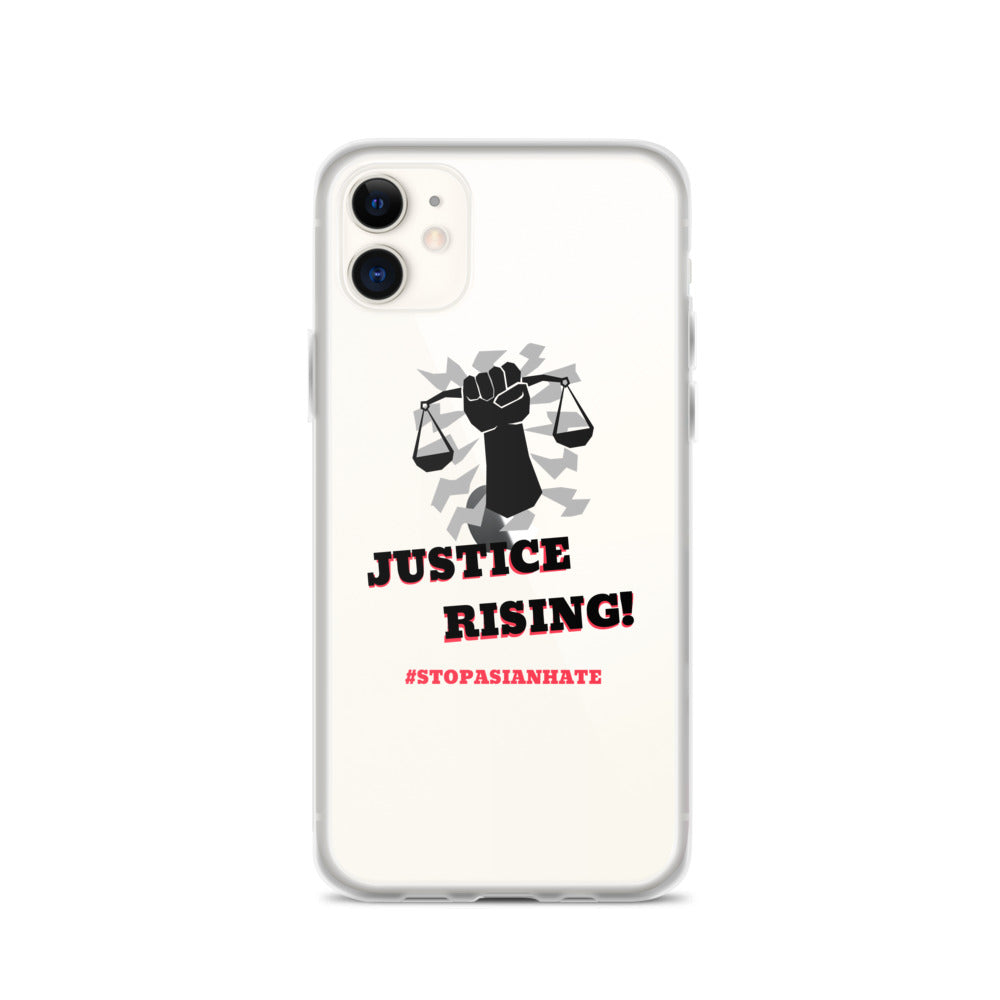 STOP ASIAN HATE - iPhone Case Transparent