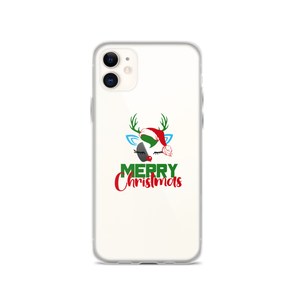 MERRY CHRISTMAS - iPhone Case Transparent