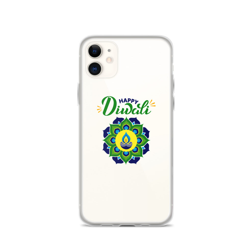 HAPPY DIWALI - iPhone Case Transparent