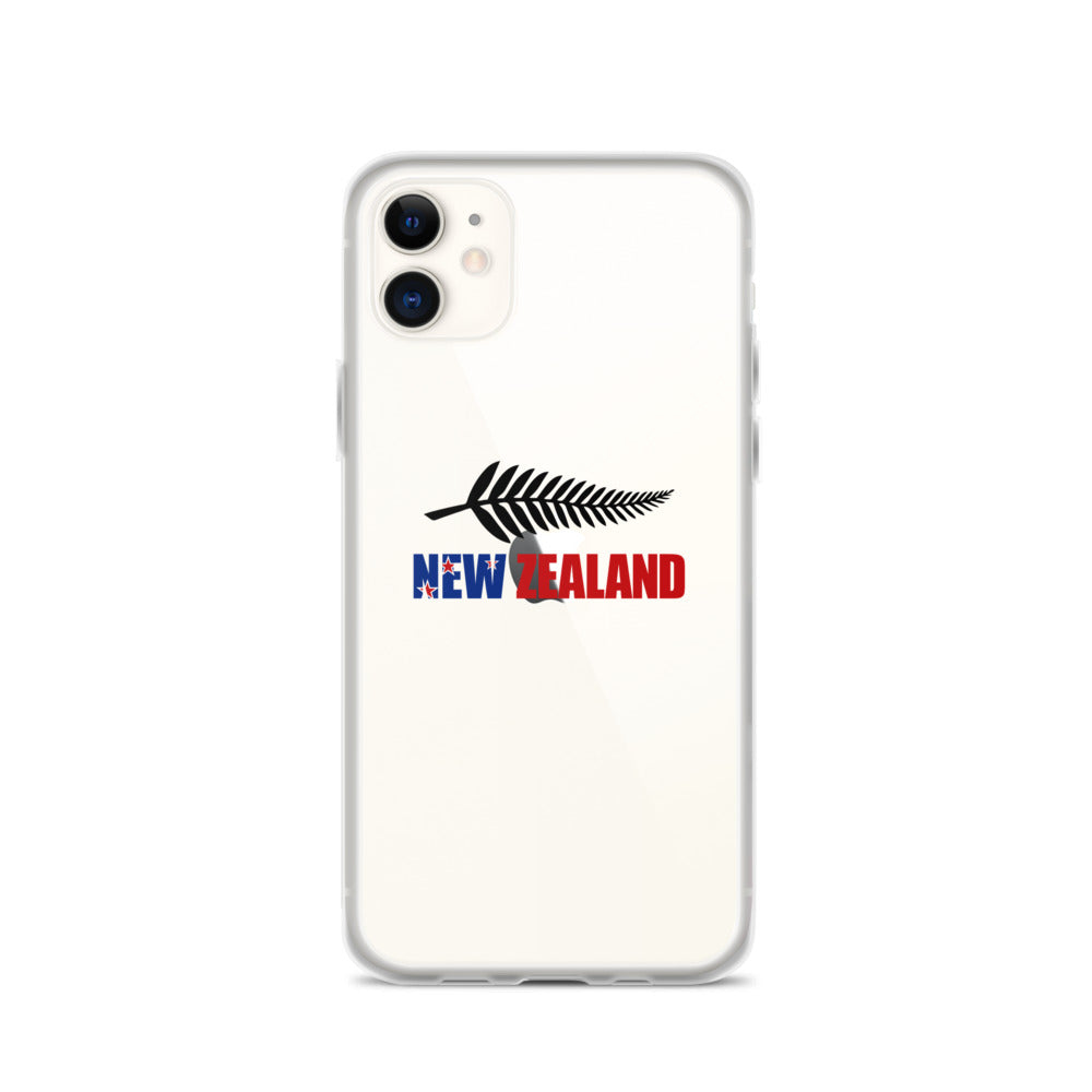 NEW ZEALAND - iPhone Case Transparent