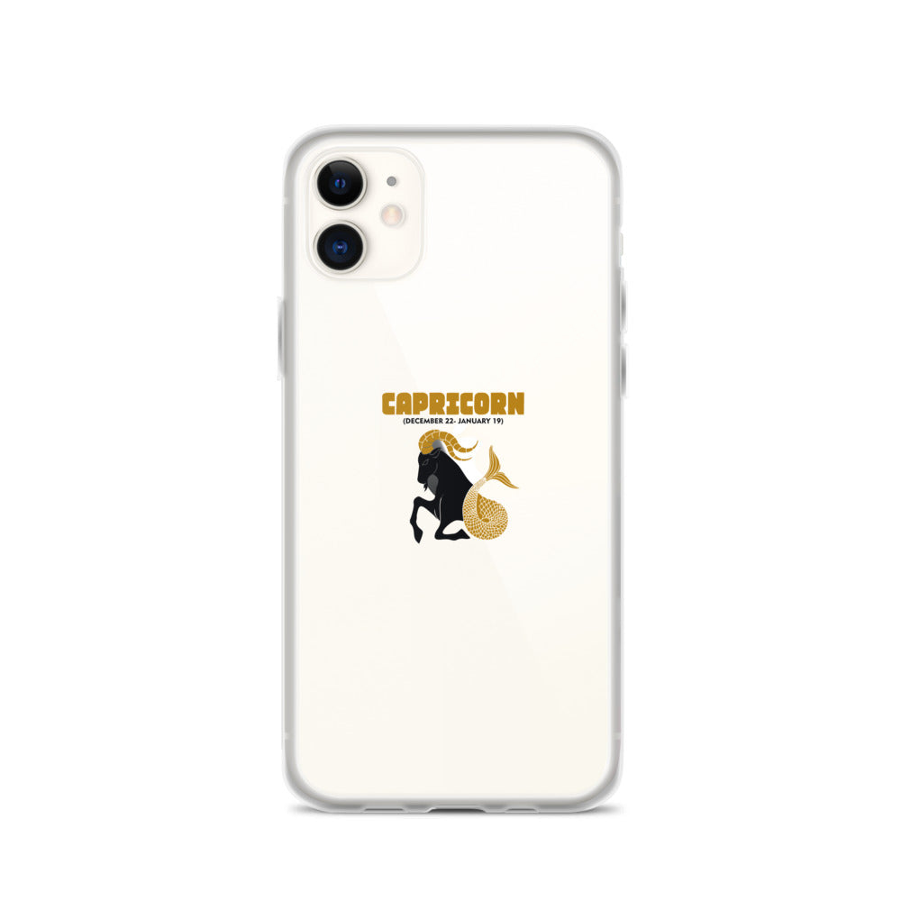 CAPRICORN - iPhone Case Transparent