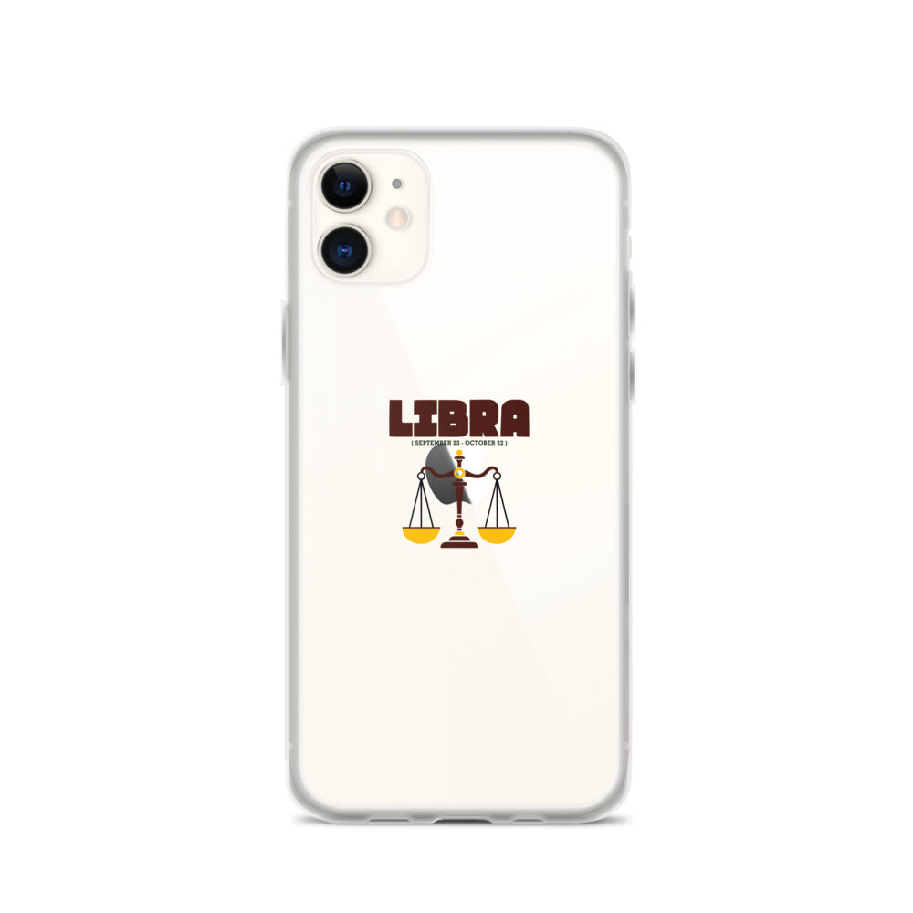 LIBRA - iPhone Case Transparent