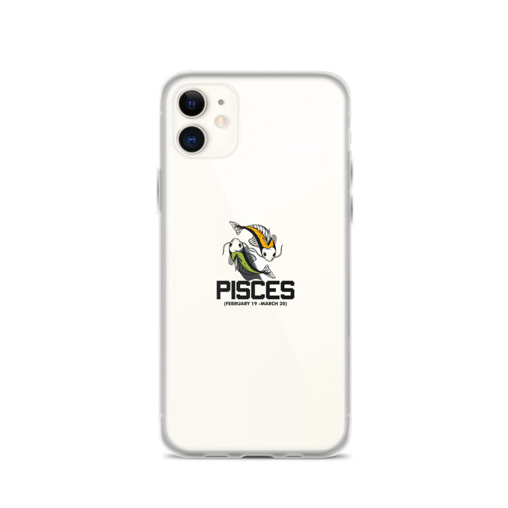 PISCES - iPhone Case Transparent