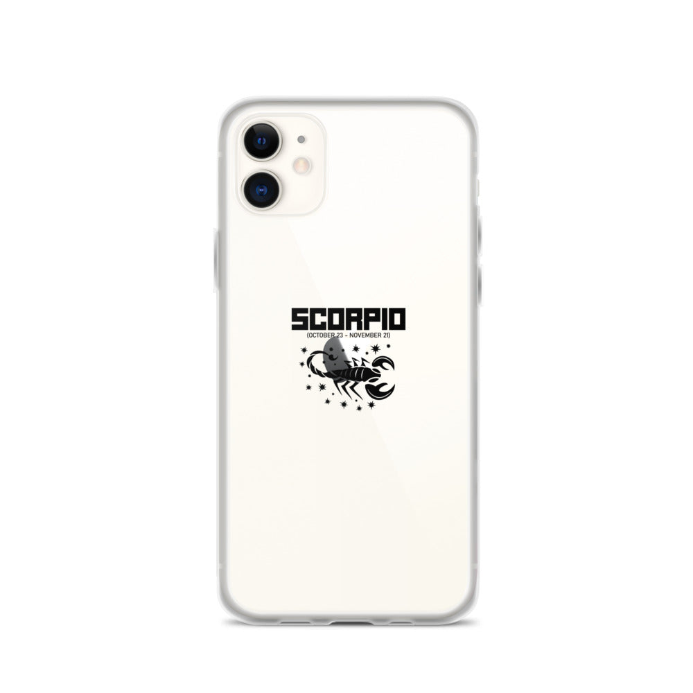 SCORPIO - iPhone Case Transparent