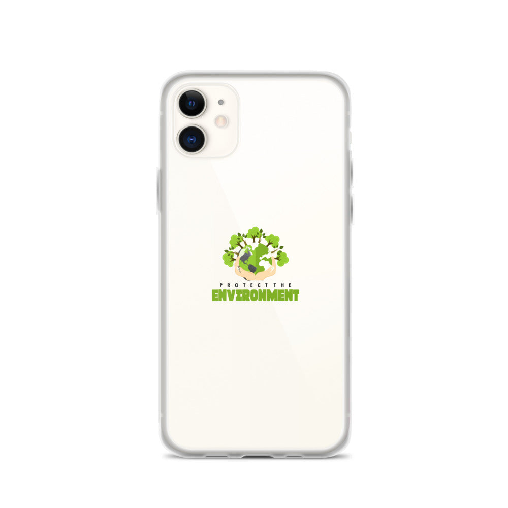 PROTECT THE ENVIRONMENT - iPhone Case Transparent