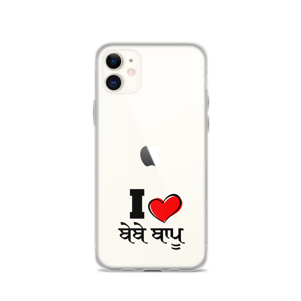 I LOVE BEBE BAPPU - iPhone Case