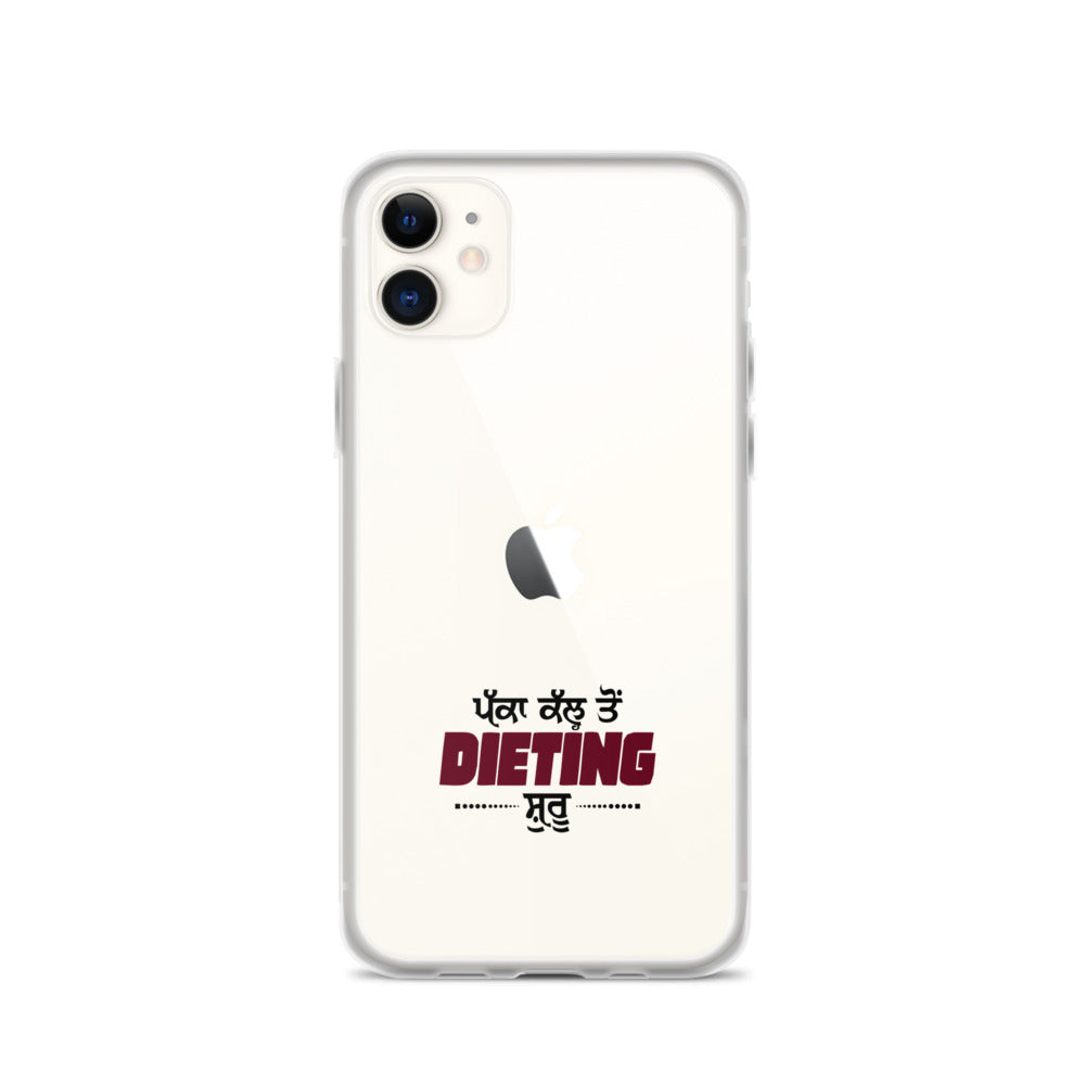 PAKKA KAL TO DIETING SHURU - iPhone Case