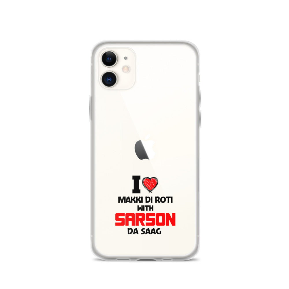 I LOVE MAKKI DI ROTI - iPhone Case