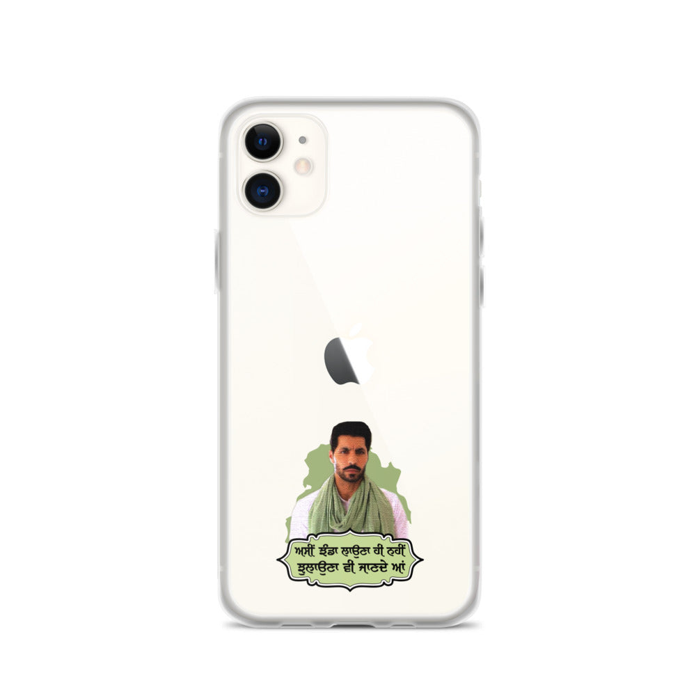 ASSI JHANDA LAUNA HI - iPhone Case