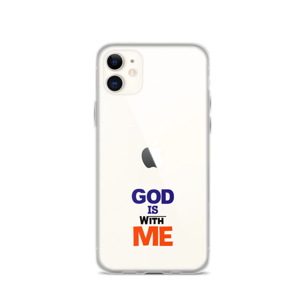 GOD IS WITH ME - iPhone Case