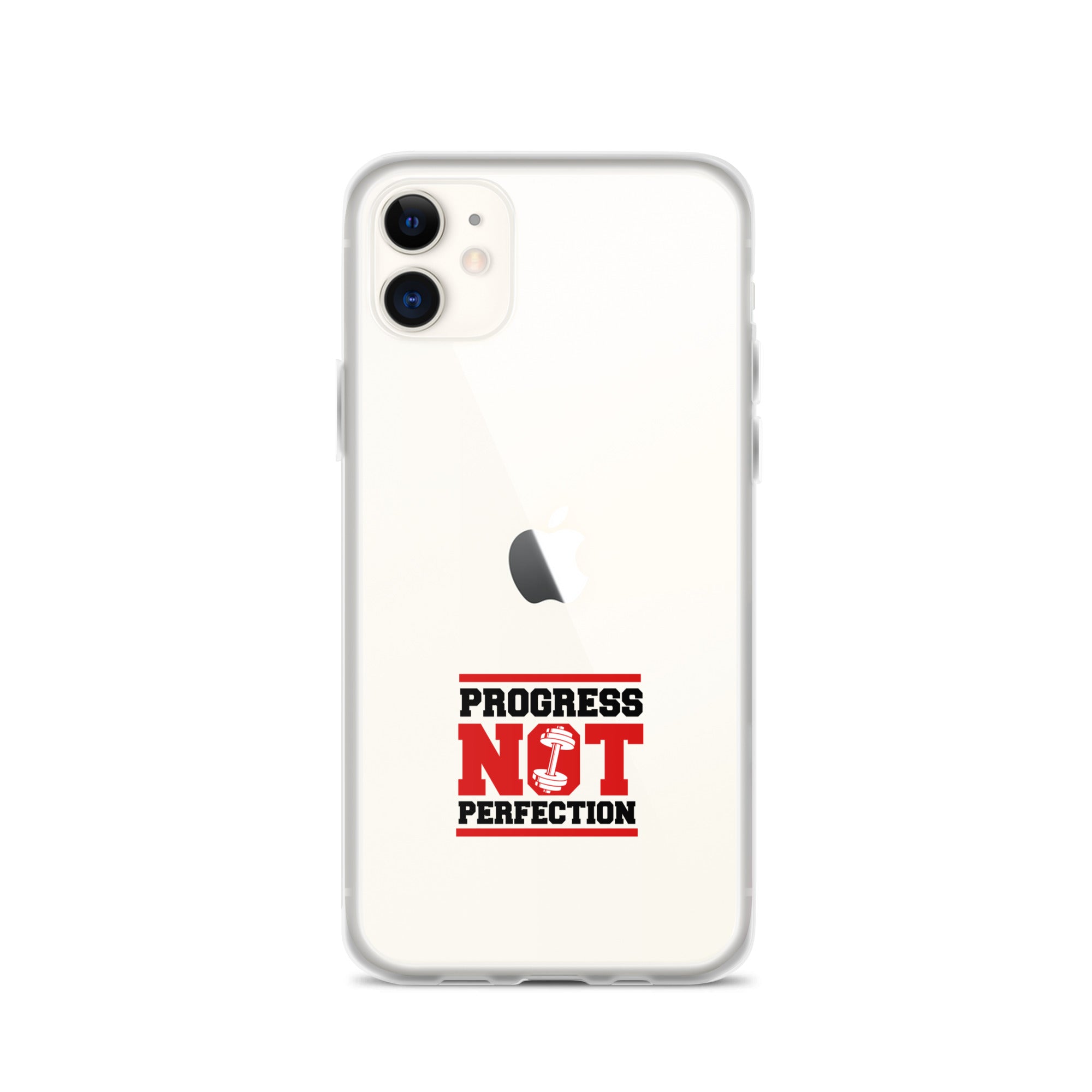 PROGRESS NOT PERFECTION - iPhone Case