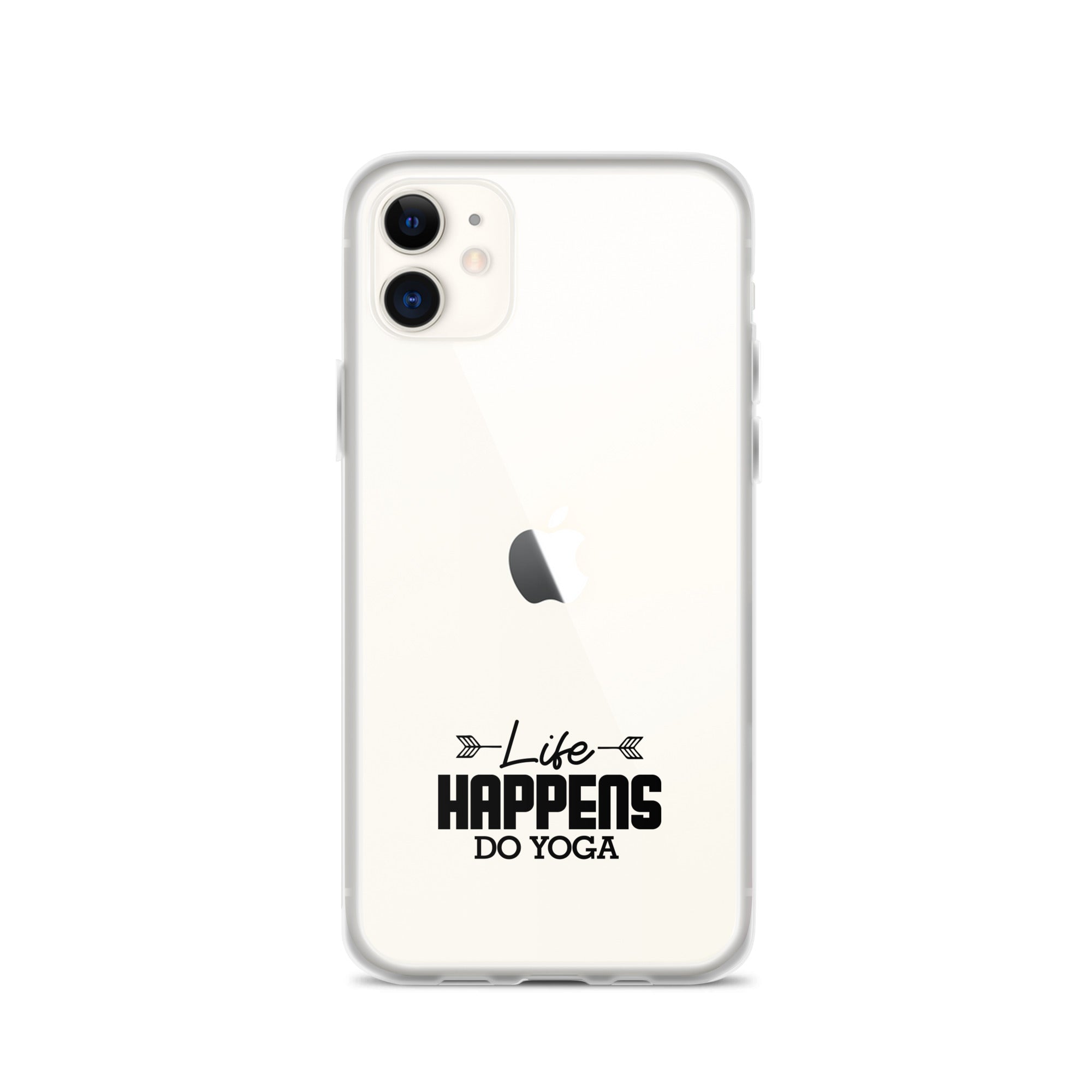 LIFE HAPPENS DO YOGA - iPhone Case