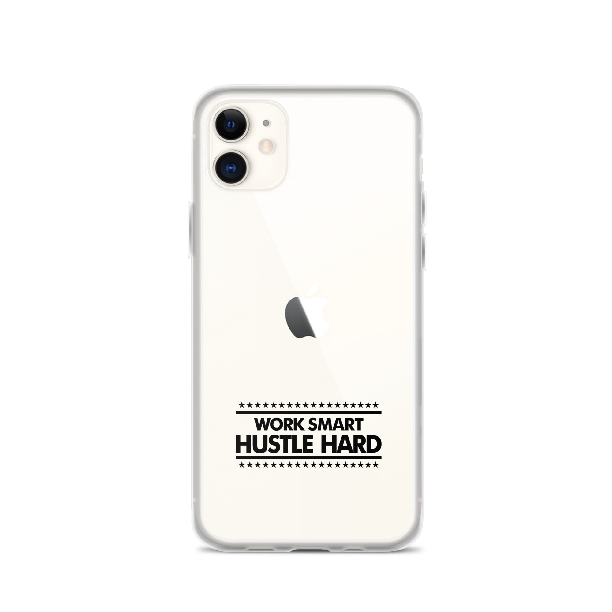 WORK SMART HUSTLE HARD - iPhone Case