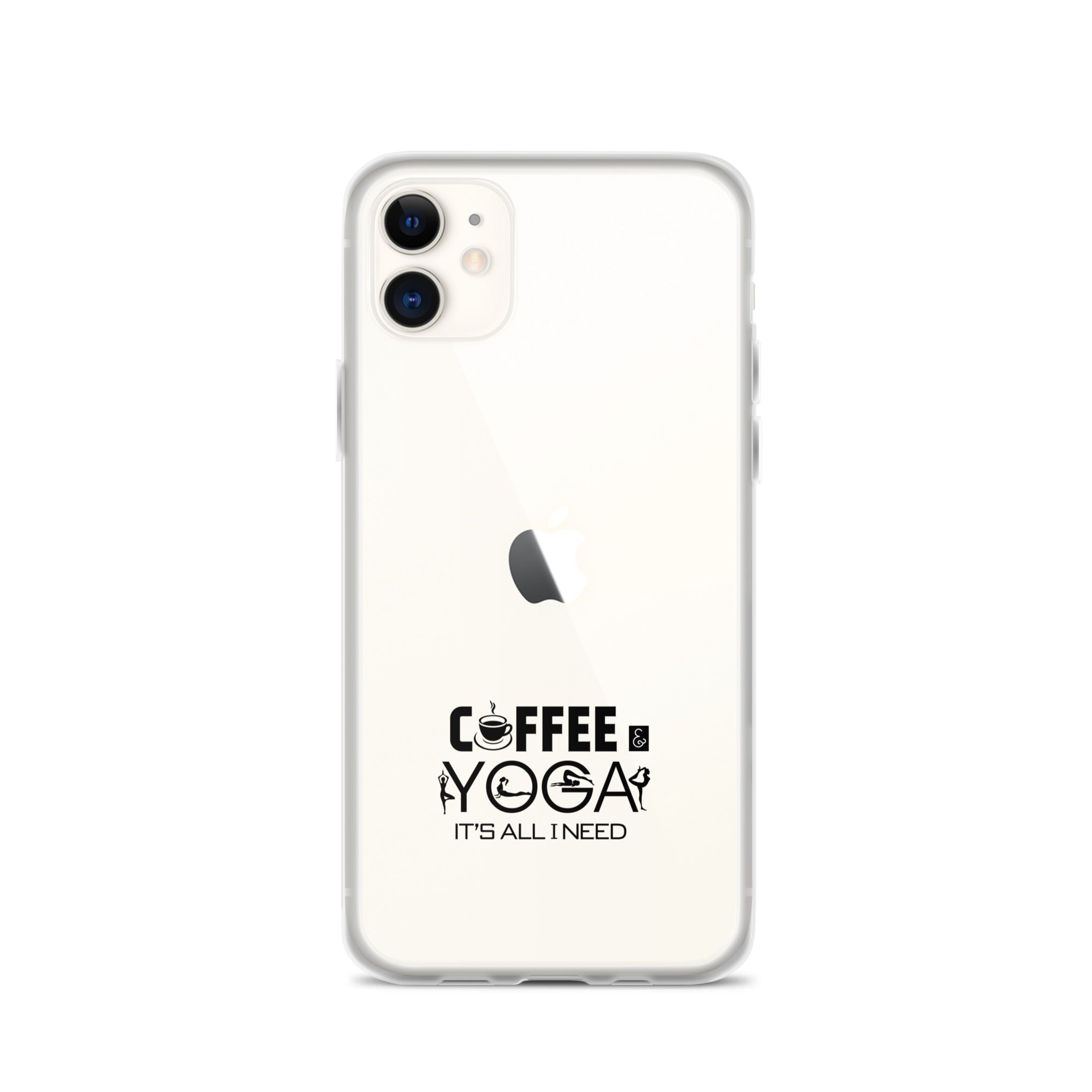 COFFEE YOGA IT'S ALL I NEED - iPhone Case