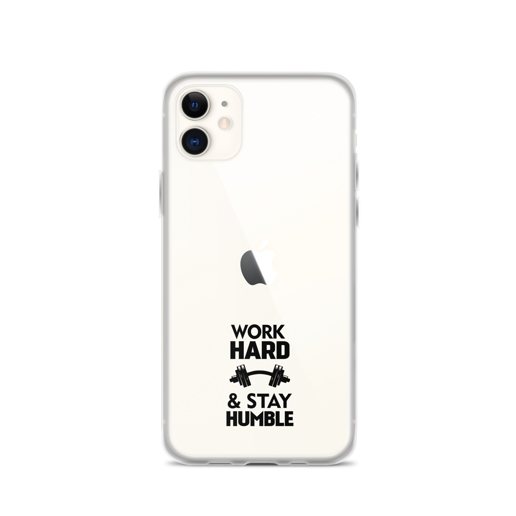 WORK HARD & STAY HUMBLE - iPhone Case