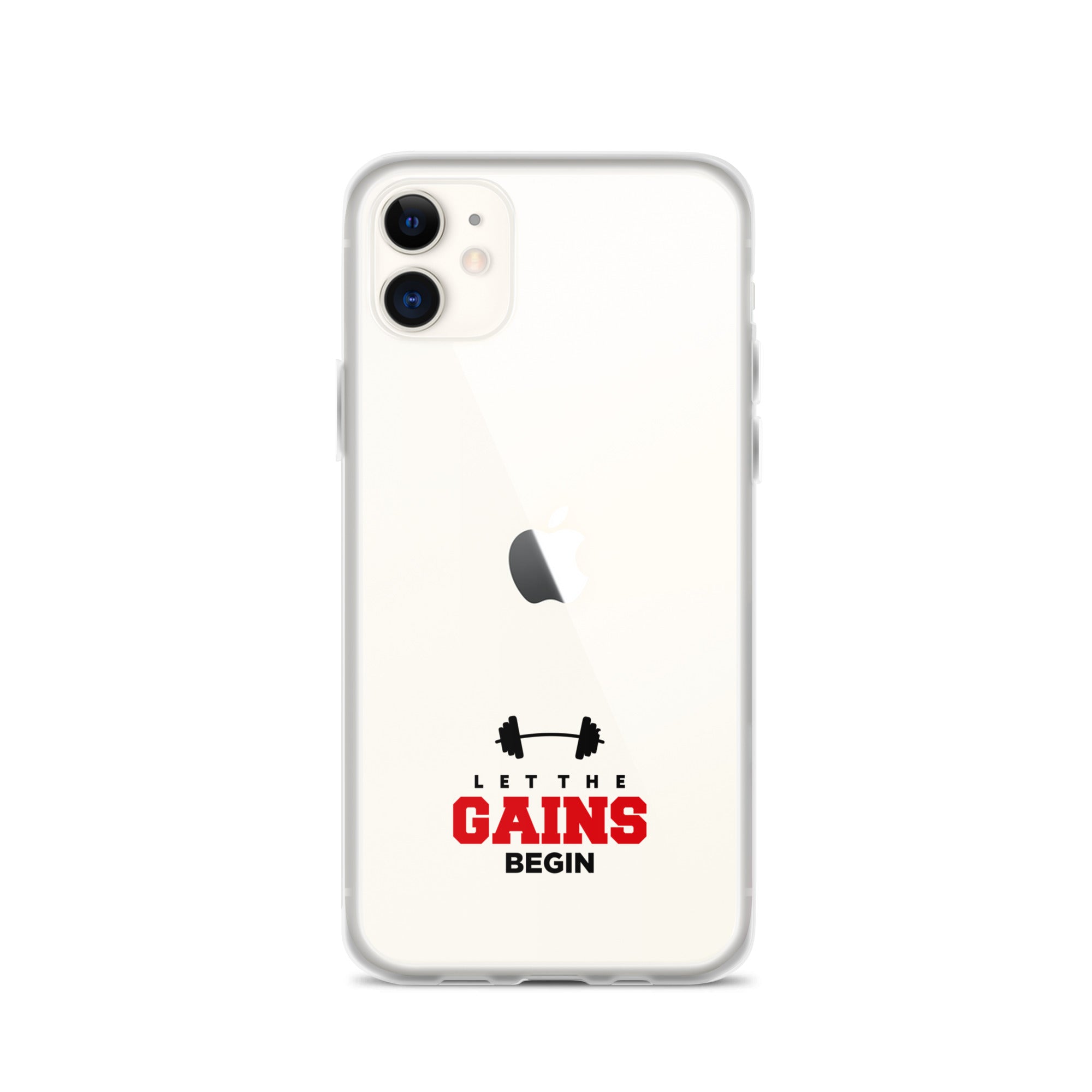 LET THE GAINS BEGIN - iPhone Case