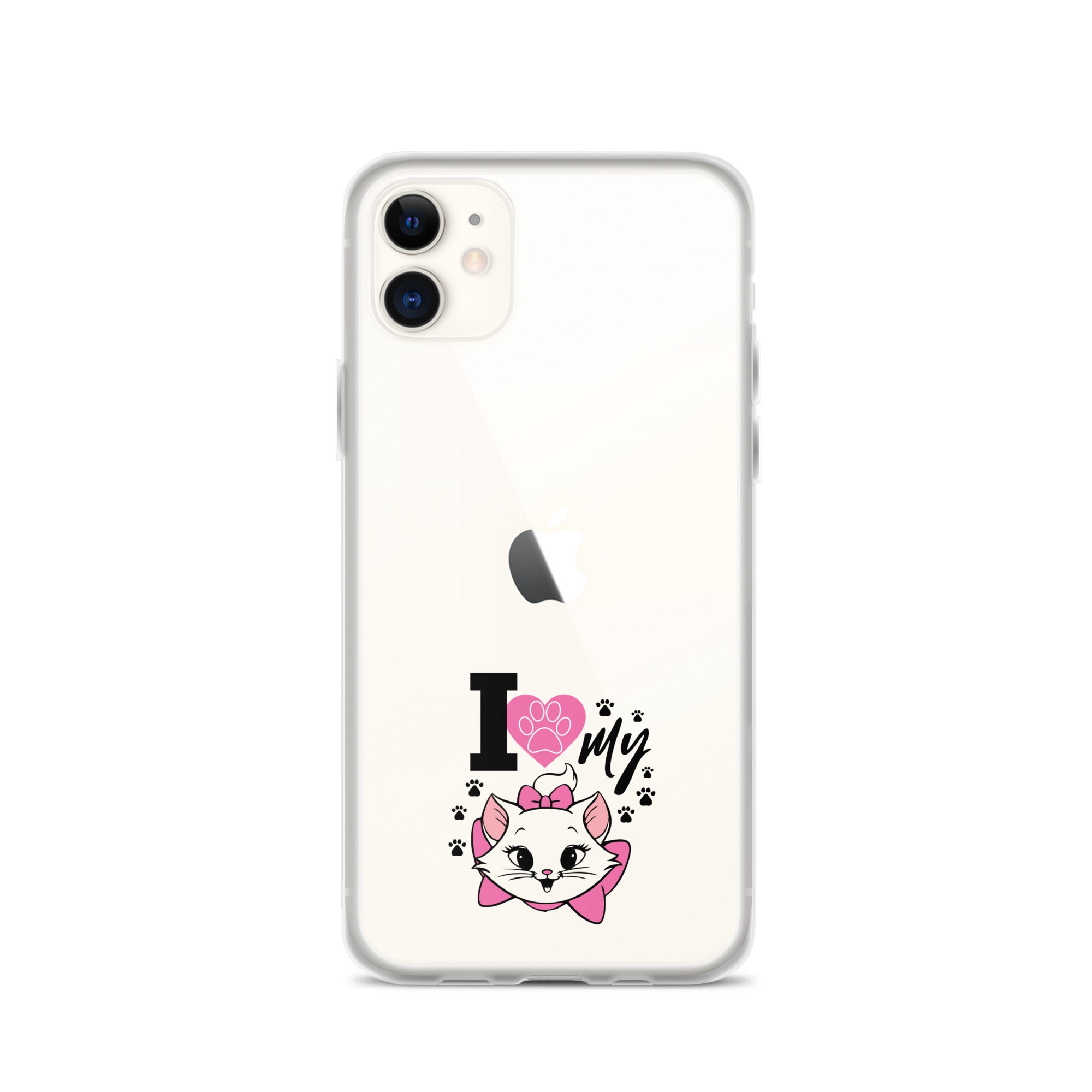 I LOVE MY CAT - iPhone Case