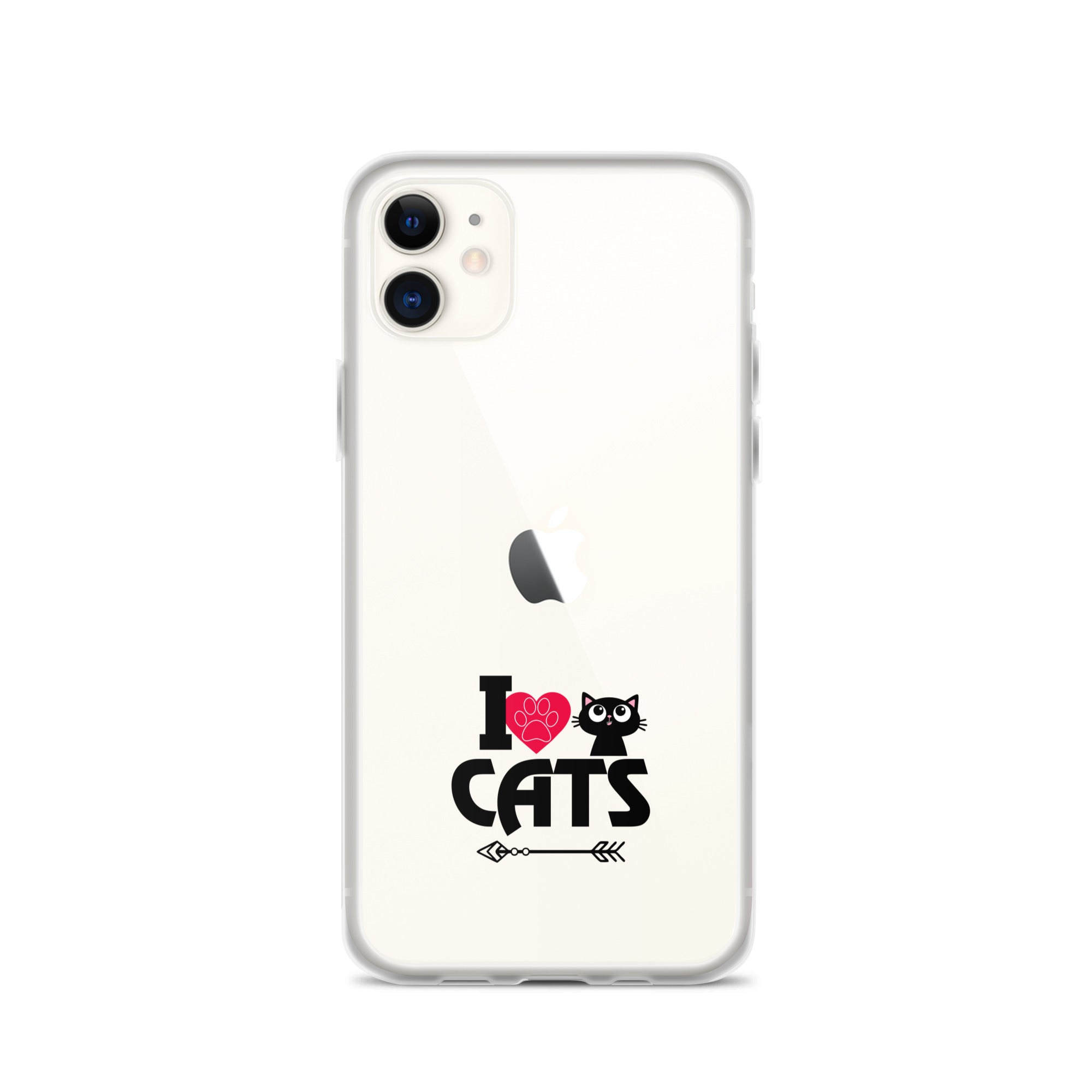 I LOVE CATS - iPhone Case