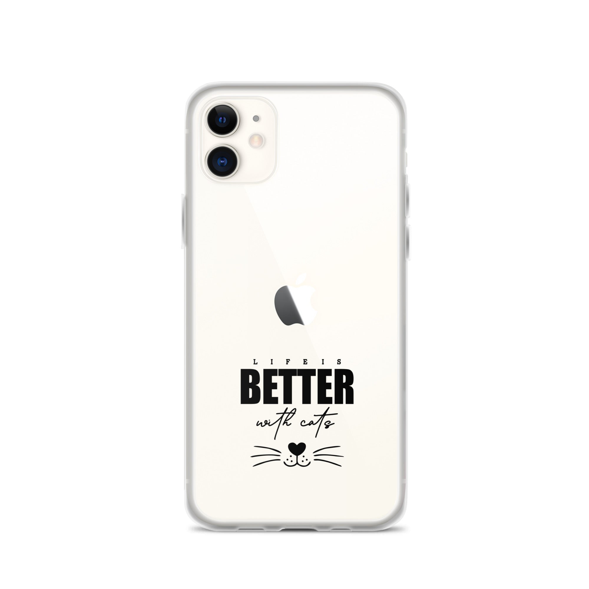 LIFE IS BETTER WITH CATS - iPhone Case