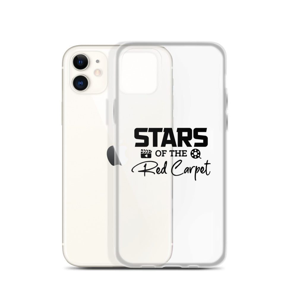 Stars of the red carpet- iPhone Case Transparent